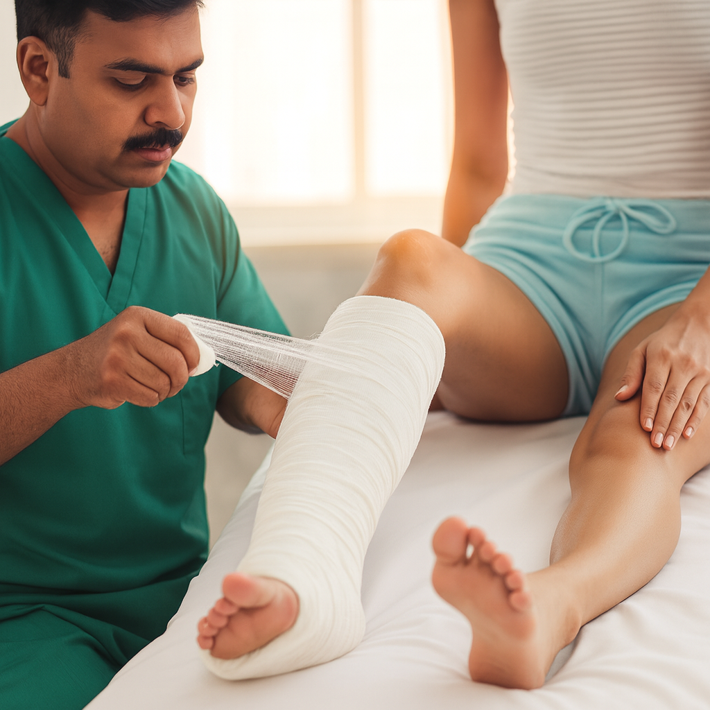 Fracture Clinic at Shivaan Hospital Surat