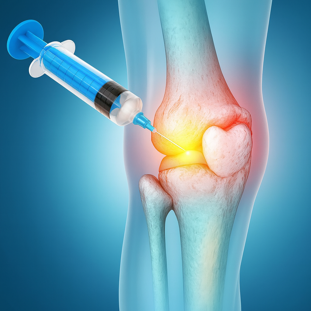 घुटने के गठिया के लिए हयालुरॉनिक एसिड इंजेक्शन